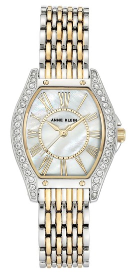 ANNE KLEIN Swarovski Crystal Watch AK/3773MPTT