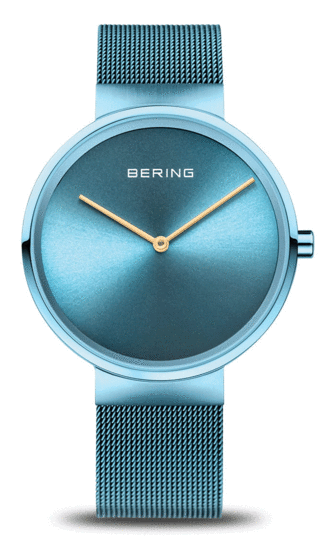 Bering | Classic | Polished/Brushed Blue | 14539-388
