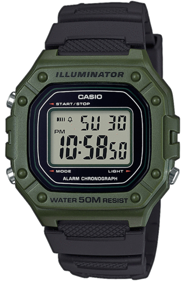CASIO COLLECTION W 218H-3A