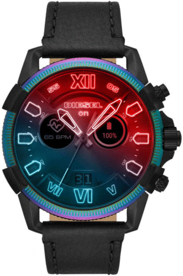 DIESEL Full Guard 2.5 Smartwatch Black Leather DZT2013
