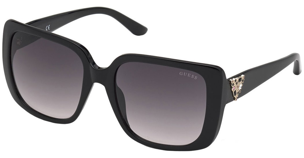 Guess Nelly Oversized Square Sunglasses GU7788-S 01B