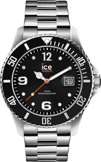 ICE-WATCH - ICE STEEL - BLACK SILVER 016032