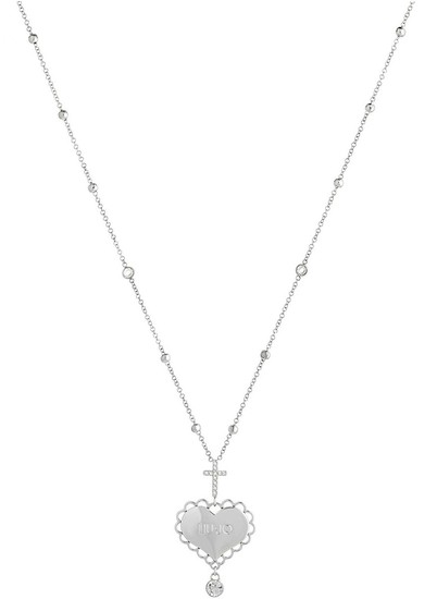LIU JO Necklace With Heart And Cross LJ1447
