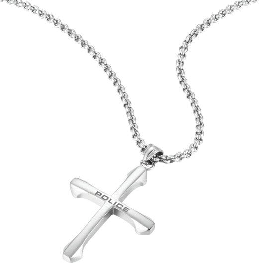 Saint II Necklace By Police For Men PEAGN0010001
