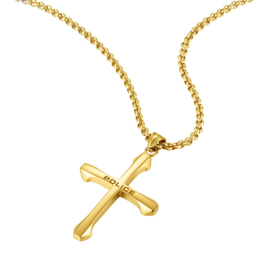 Saint II Necklace By Police For Men PEAGN0010002