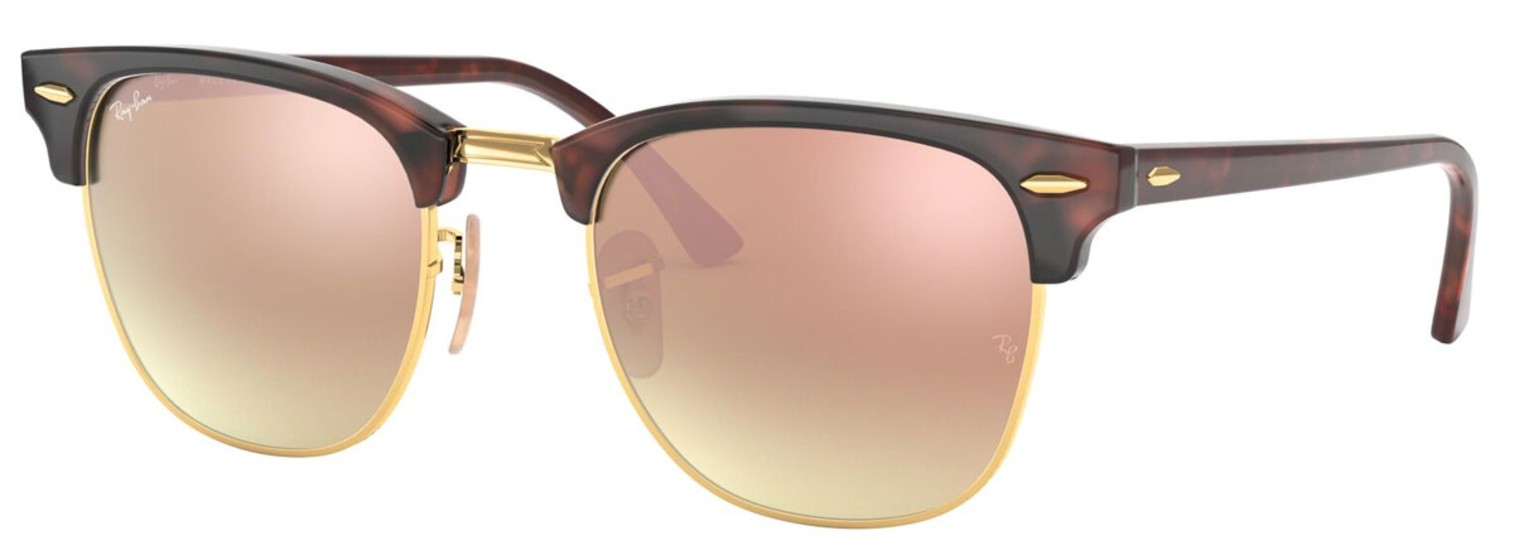 rose gold ray ban clubmaster