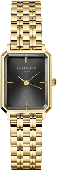 Rosefield Octagon XS Black Gold OBGSG-O61