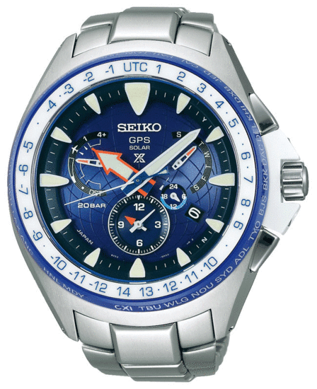 SEIKO Prospex Marinemaster GPS Solar Watch Dual Time Limited Edition SSF001J1
