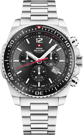 SWISS MILITARY BY CHRONO SPORTS CHRONOGRAPH FOR MEN SM34093.01