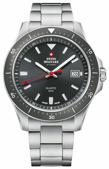 SWISS MILITARY BY CHRONO Swiss Made Sports Watch for Men SM34082.03