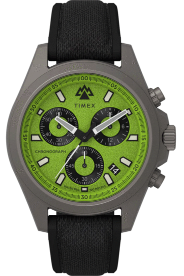 Timex Expedition North® Field Chrono 43mm Recycled Mixed Materials Strap Watch TW2V96400