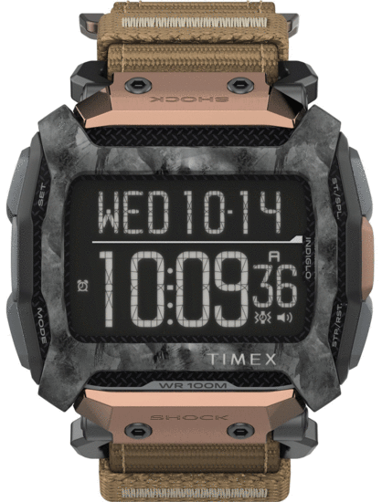 TIMEX Command™ Shock 54mm Fabric FAST WRAP Watch TW5M28600
