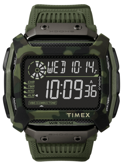 TIMEX Command™ Shock 54mm Resin Strap Watch TW5M20400