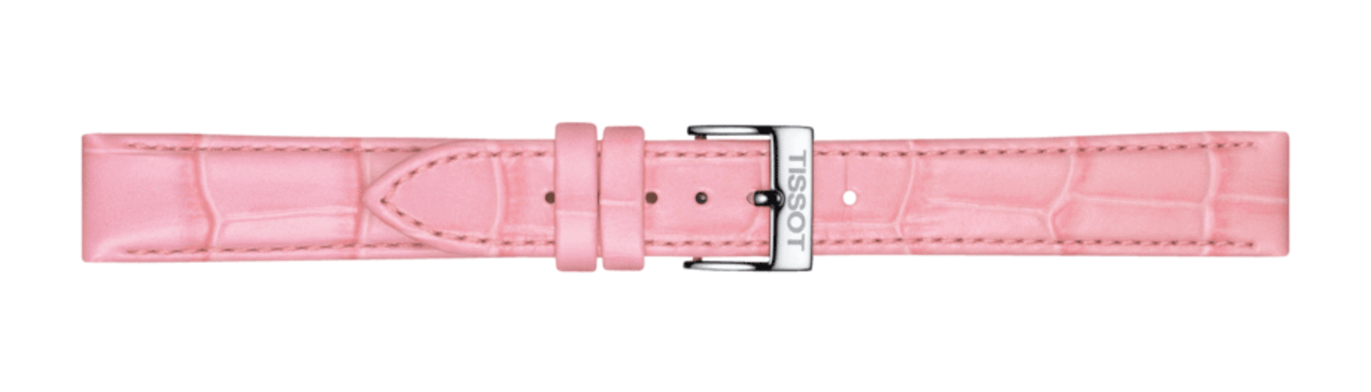 TISSOT OFFICIAL PINK LEATHER STRAP LUGS 16 MM T852.047.114