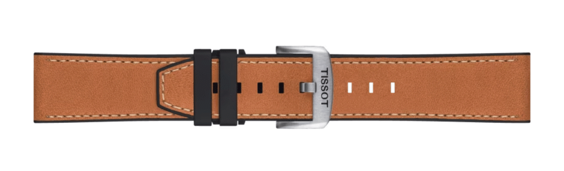 TISSOT OFFICIAL BROWN LEATHER STRAP LUGS 23 MM T852.047.777