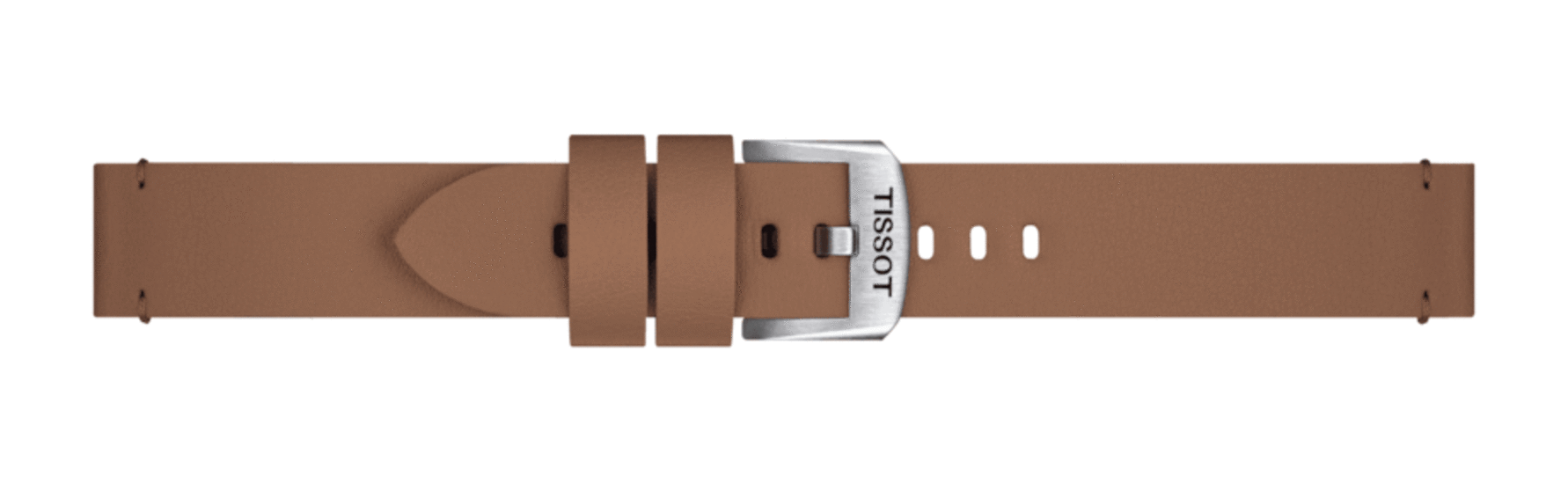 TISSOT OFFICIAL BROWN SYNTHETIC STRAP 18 MM T852.048.213