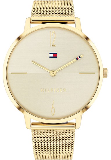 TOMMY HILFIGER GOLD-PLATED MESH WATCH 1782339