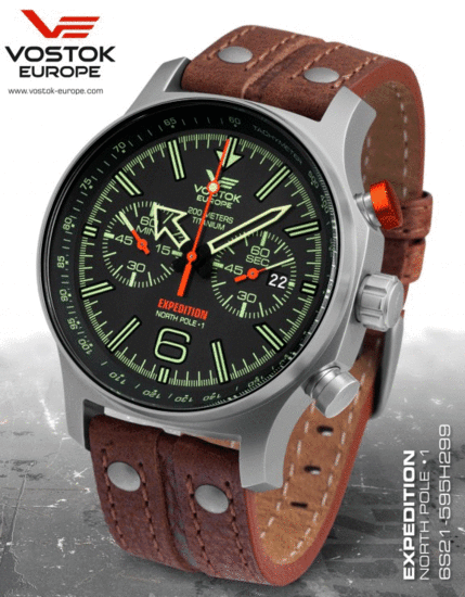VOSTOK-EUROPE EXPEDITION NORTH POLE 1 6S21/595H299