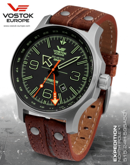 VOSTOK-EUROPE EXPEDITION NORTH POLE 1 515.24H/595A501