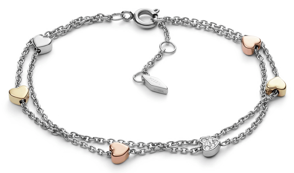 Buy FOSSIL Silver Drew Bracelet for Men Online @ Tata CLiQ Luxury