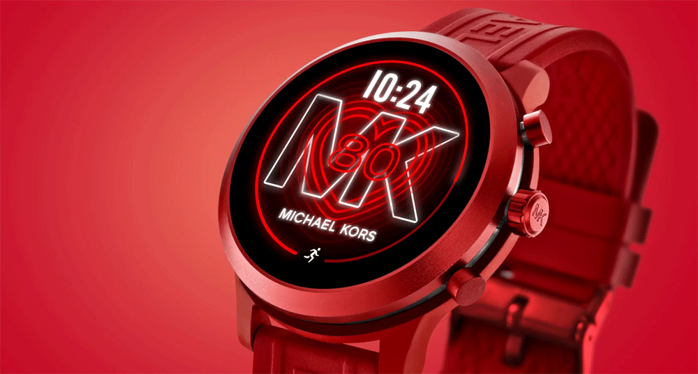 MICHAEL KORS Access MKGO Red Tone and Silicone Smartwatch MKT5073 |  Starting at 258,00 € | IRISIMO