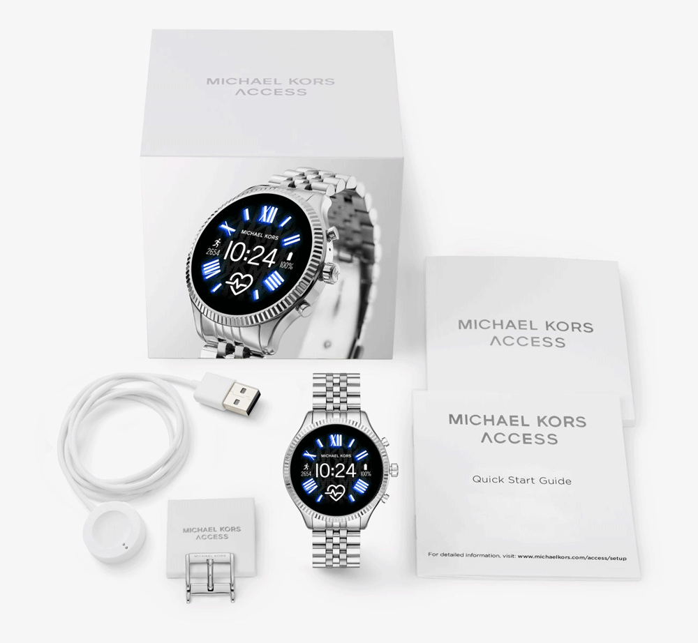 MICHAEL KORS Lexington 2 Silver Tone Smartwatch MKT5077 | Starting at  311,00 € | IRISIMO