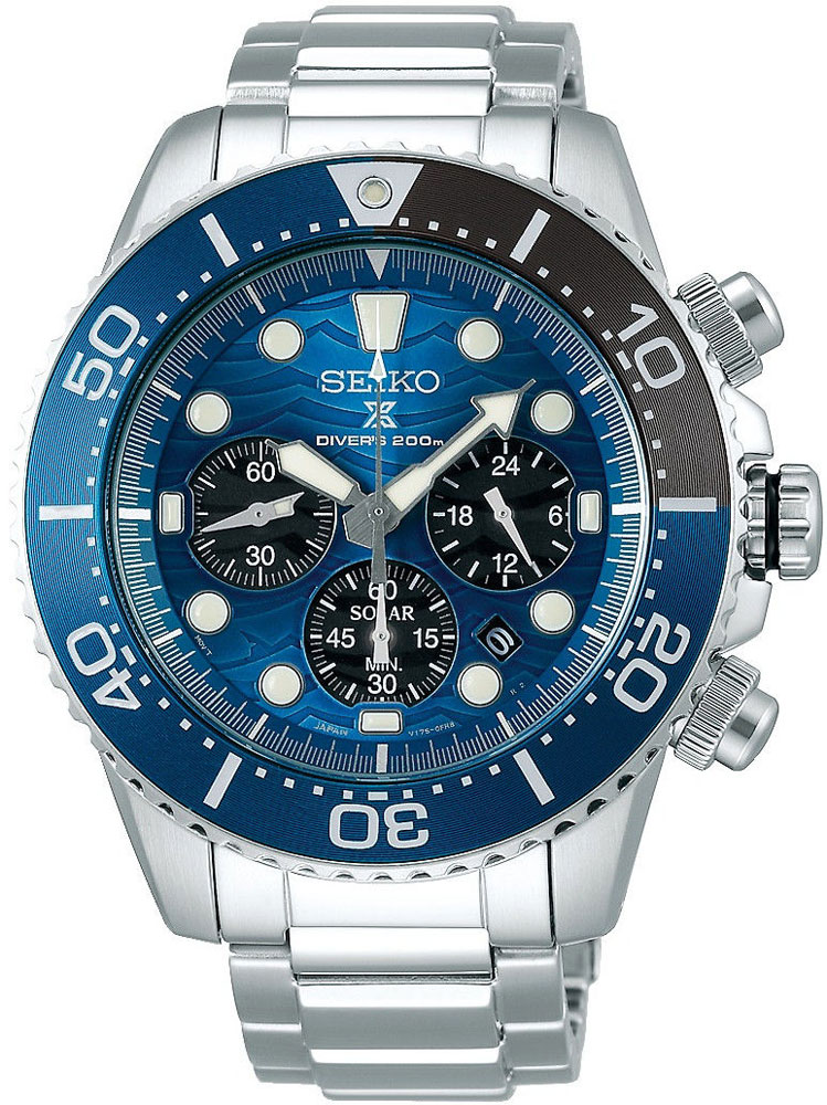 SEIKO PROSPEX SEA SOLAR DIVERS SSC741P1 SAVE THE OCEAN GREAT WHITE SHARK  SPECIAL EDITION | Starting at 449,00 € | IRISIMO
