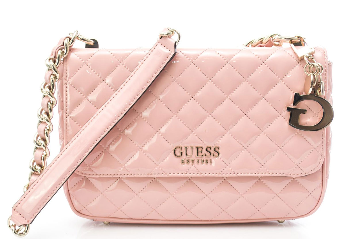 GUESS Women's Pink Shoulder Bags