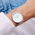 CLUSE Féroce Mesh Rose Gold White CW0101212002
