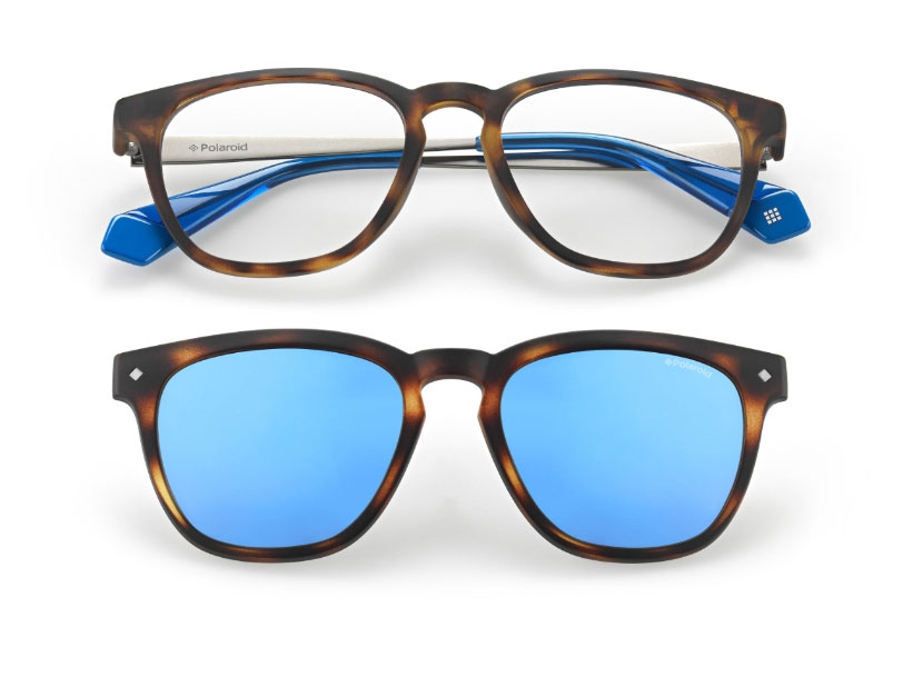 Accessoires Zonnebrillen & Eyewear Leesbrillen gepolariseerde magnetische clip op zonnelenzen Pld6080 Oit Polaroid leesbril 