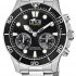 LOTUS MEN'S BLACK CONNECTED STAINLESS STEEL L18800/2