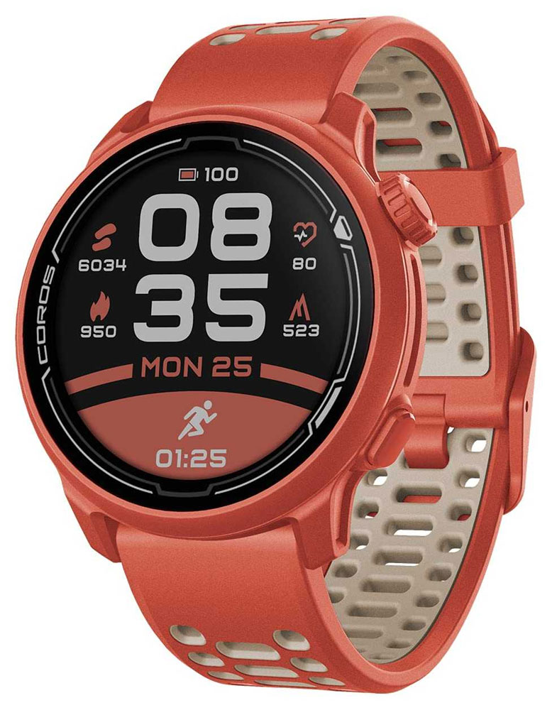 COROS PACE 2 PREMIUM GPS SPORT WATCH RED SILICONE BAND WPACE2-RED, Starting at 199,99 €