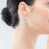 Coeur de Lion GeoCUBE® Fusion earrings Morning Dew 4706/21-1522