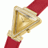 GUESS GOLD TONE CASE RED GENUINE LEATHER WATCH GW0504L2