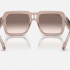 Ray-Ban Magellan Bio-Based Sunglasses in Transparent Light Brown RB4408 67278Z
