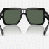 Ray-Ban Magellan Bio-Based Sunglasses in Black and Green RB4408 667771