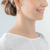 Coeur de Lion Princess Shape Mix Earrings Black-White 4239/21-1314
