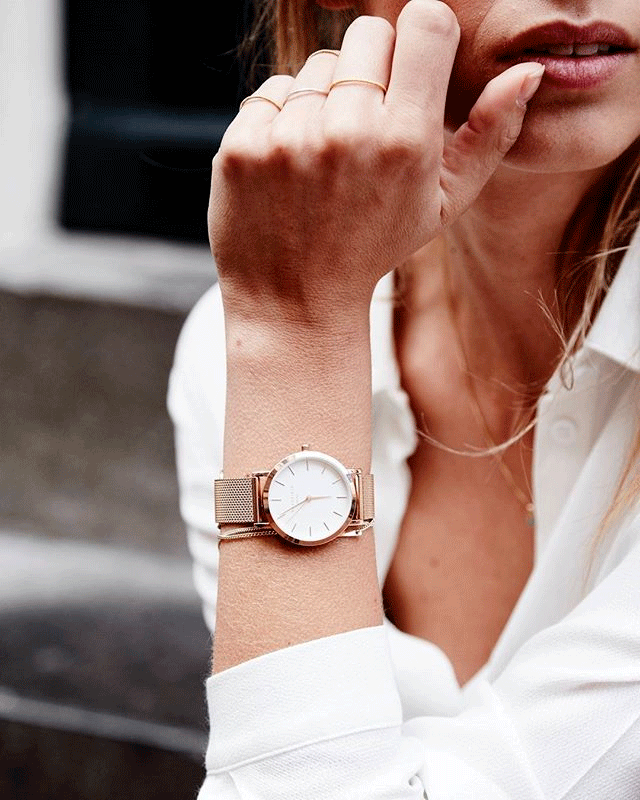 ROSEFIELD The Tribeca White Rose Gold TWR-T50 | Starting at 89,10 